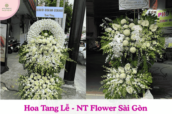 Hoa Tang Lễ Quận Tân Bình – Vòng Hoa, Kệ Hoa Chia Buồn Giao Nhanh